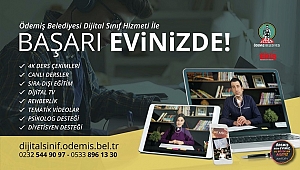 Ödemiş Belediyesi’nden eğitime dijital destek