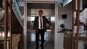 2 belediyenin girişlerine dezenfektan tüneli kuruldu