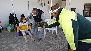 Başkan Batur, küçük Mercan'ı kırmadı