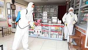 Bayraklı’da 3 koldan dezenfeksiyon