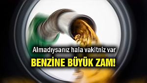 Benzine 29 kuruş zam!