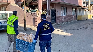Buca Belediyesi’nden ihtiyaç sahiplerine 40 bin ekmek