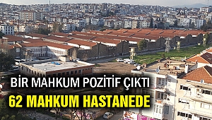 Buca Cezaevinde korona paniği... 62 mahkum hastanede...