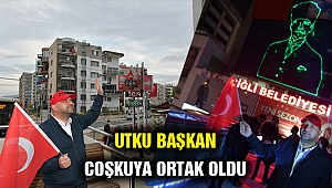 Çiğli’de bayram coşkusu balkonlardan taştı
