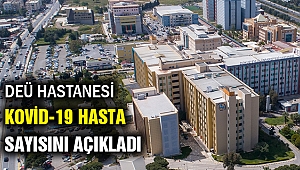 DEÜ Hastanesi Kovid'li hasta sayısını açıkladı