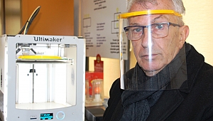 FabLab Ödemiş, sağlık çalışanları için nöbette