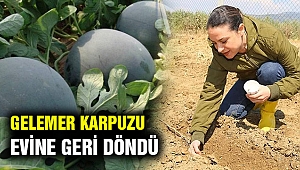 Gelemer karpuzu Efes Selçuk'a geri döndü