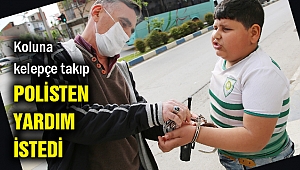 Günün haberi! Yolda bulduğu kelepçeyi koluna taktı... Polisi aradı