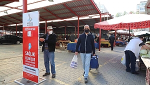Hafta sonu pazarları yasak nedeniyle bugün açıldı