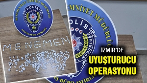 İzmir'de uyuşturucu operasyonu...