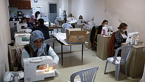 Konak Belediyesi maske üretimine başladı