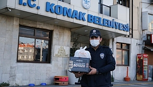 Konak Belediyesi’nden boyozlu destek