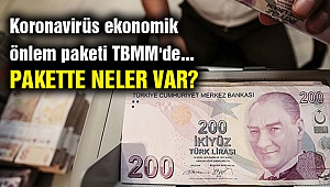 Koronavirüs ekonomik önlem paketi TBMM'de... Pakette neler var?