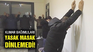 Kumar operasyonu! 19 kişiye 67 bin lira ceza