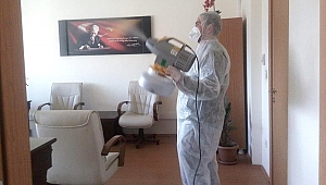 Ödemiş Adliyesinde koronavirüs tedbirleri arttırıldı