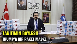 Savcı Sayan, Trump ve 370 Hollywood yıldızına birer paket maske gönderecek