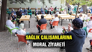 Sürekli'den sağlık çalışanlarına moral ziyareti
