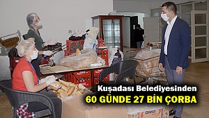 60 GÜNDE 27 BİN SICAK ÇORBA