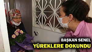 Başkan Sengel o anneleri unutmadı