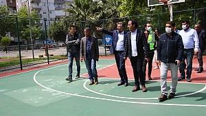 Bayraklı’nın spor alanları yenileniyor