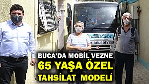 Buca’da mobil vergi dönemi... Vezne 65 yaşın ayağına gidiyor...