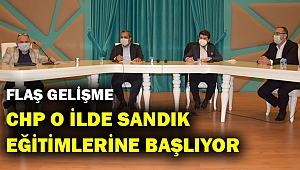CHP seçim startı verdi... O ilde sandık eğitimleri başlıyor...