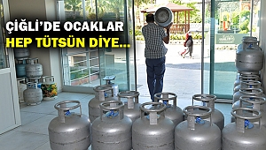Çiğli’de ocaklar sönmeyecek: Vatandaşa tüp desteği