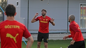 Göztepe, çalışmalarını sürdürdü