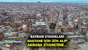 Hastaneye diye izin alıp... Akraba ziyareti yaptılar...