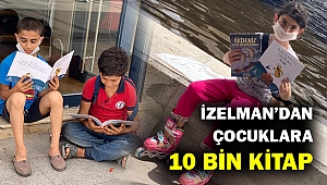 İZELMAN’dan çocuklara 10 bin kitap