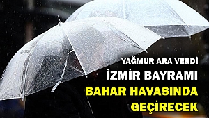 İzmir bahar havasına geri döndü...