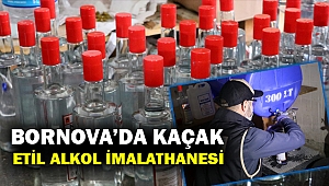 İzmir'de kaçak etil alkol imalathanesine baskın
