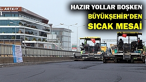 Korona günlerinde İzmir’in yollarına 418 bin ton asfalt döküldü