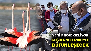 Kuşcenneti Mavişehir ile bütünleşecek... Soyer yerinde inceledi...
