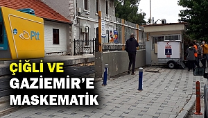 Maskematik ağı büyüyor... Çiğli ve Gaziemir’e de seyyar maskematik