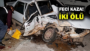 Otomobil kamyonun altında kaldı... 2 Ölü...