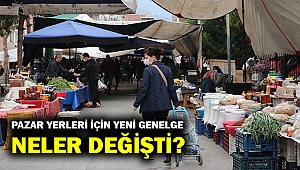 Semt pazarları için yeni genelge... Kurallar değişti...