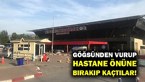 Silahla vurdukları kişiyi Bornova'da hastane önüne bırakıp kaçtılar...