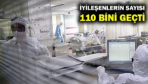 Türkiye'de Kovid-19 tedavisi tamamlananların sayısı 110 bine yaklaştı