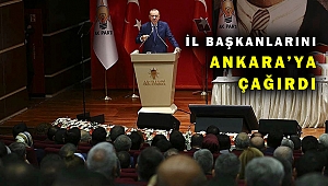 AK Parti Genişletilmiş İl Başkanları Toplantısı yüz yüze yapılacak