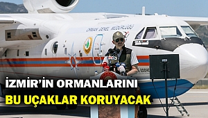 Bakan Pakdemirli yeni yangın uçaklarını tanıttı