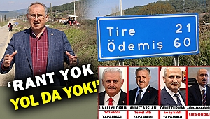 CHP'li Atila Sertel Tire – Belevi yolunu sordu