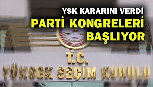 CHP ve Ak Partide yeniden kongre heyecanı başlıyor
