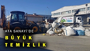 Çiğli Ata Sanayi Sitesi’nde Büyük Temizlik