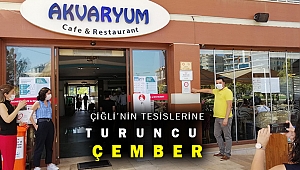 Çiğli Belediyesi Sosyal Tesislerine tam not üzerinden Turuncu Çember Sertifikası