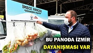 Çiğli’de pazar yerlerine imece panoları asıldı