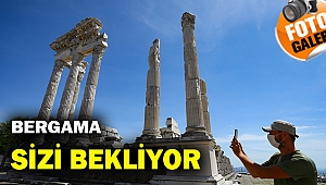 Dünya mirası Bergama ziyaretçilerini 'kontrollü' ağırlıyor