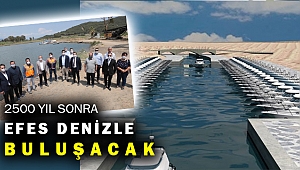 Efes'i denizle buluşturacak kanal için sürpriz gelişme