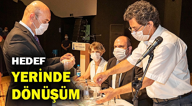 İzmir'de kentsel dönüşüm... Örnekköy'de kuralar çekildi...