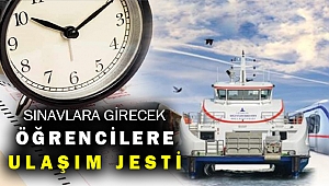 İzmir’de LGS, TYT ve AYT sınavlarına girecek öğrencilere toplu ulaşım jesti